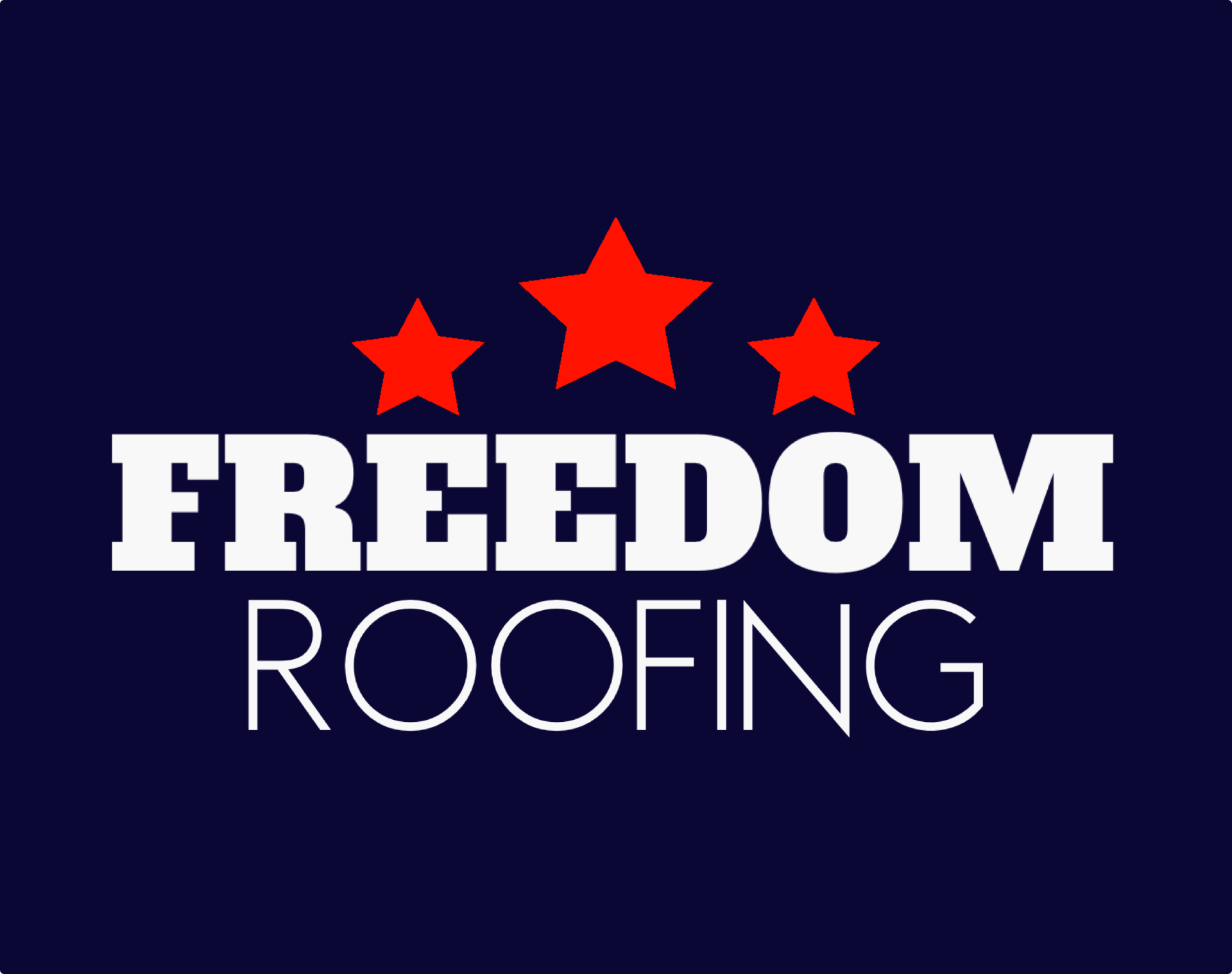 Freedom Roofing Company Logo